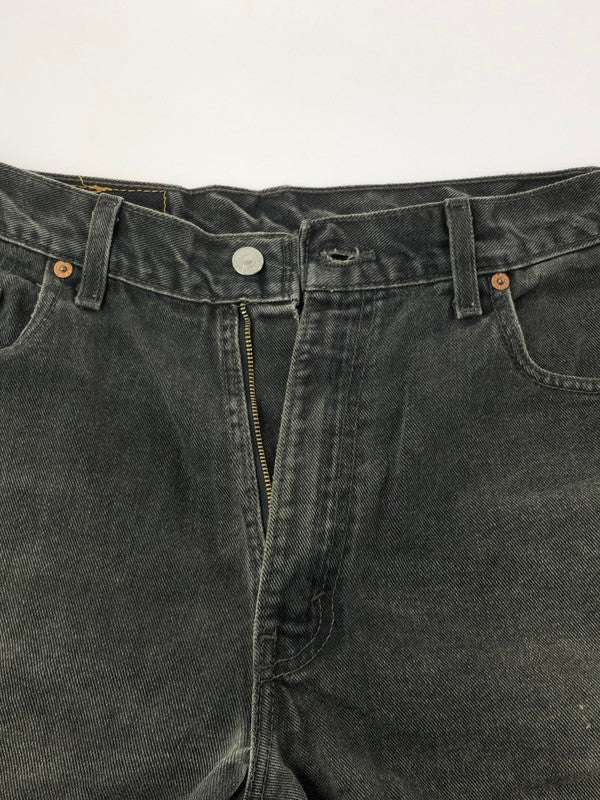 【現状渡し品】【メンズ】 LEVI'S リーバイス RELAXED FIT 00's 501 BLACK DENIM PANTS 550-0260 USA製 00年製 リラックス フィット デニム パンツ ジーンズ 157-261002-rt-20-tagh サイズ：W36 L30 カラー：ブラック 万代Net店