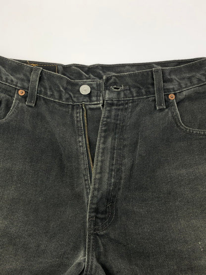 【現状渡し品】【メンズ】 LEVI'S リーバイス RELAXED FIT 00's 501 BLACK DENIM PANTS 550-0260 USA製 00年製 リラックス フィット デニム パンツ ジーンズ 157-261002-rt-20-tagh サイズ：W36 L30 カラー：ブラック 万代Net店