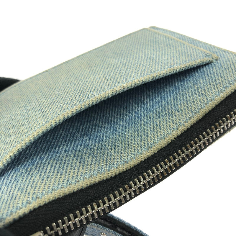 【現状渡し品】【メンズ】 SUPREME×HTC シュプリーム×エイチティーシー 23SS DENIM STUDDED WALLET 23年春夏 デニム スタッディド ウォレット 200-201023-ty-33-tagh カラー：ライトインディゴ 万代Net店