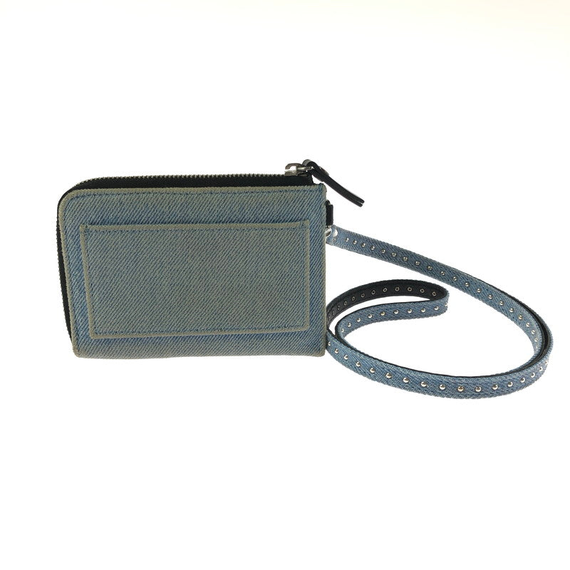 【現状渡し品】【メンズ】 SUPREME×HTC シュプリーム×エイチティーシー 23SS DENIM STUDDED WALLET 23年春夏 デニム スタッディド ウォレット 200-201023-ty-33-tagh カラー：ライトインディゴ 万代Net店