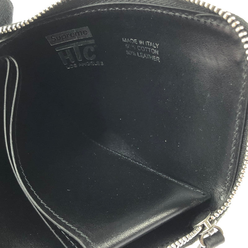 【現状渡し品】【メンズ】 SUPREME×HTC シュプリーム×エイチティーシー 23SS DENIM STUDDED WALLET 23年春夏 デニム スタッディド ウォレット 200-201023-ty-33-tagh カラー：ライトインディゴ 万代Net店