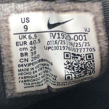【中古品】【メンズ】 NIKE ナイキ WMNS AIR MAX MUSE FV1920-001 ウィメンズ エアマックス ミューズ スニーカー 靴 160-261005-na-45-tagh サイズ：26cm US 9 カラー：BLACK/METALLIC SILVER 万代Net店