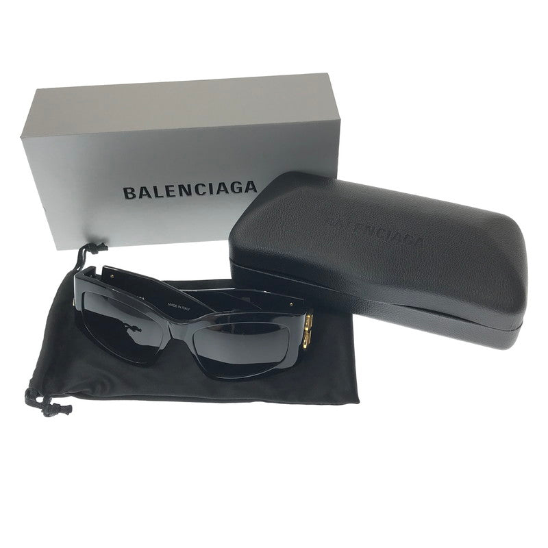 【中古品】【レディース】 BALENCIAGA バレンシアガ SUNGLASSES BB0321S サングラス アイウェア アクセサリー 183-261007-na-01-tagh サイズ：57□17 125 カラー：ブラック 万代Net店
