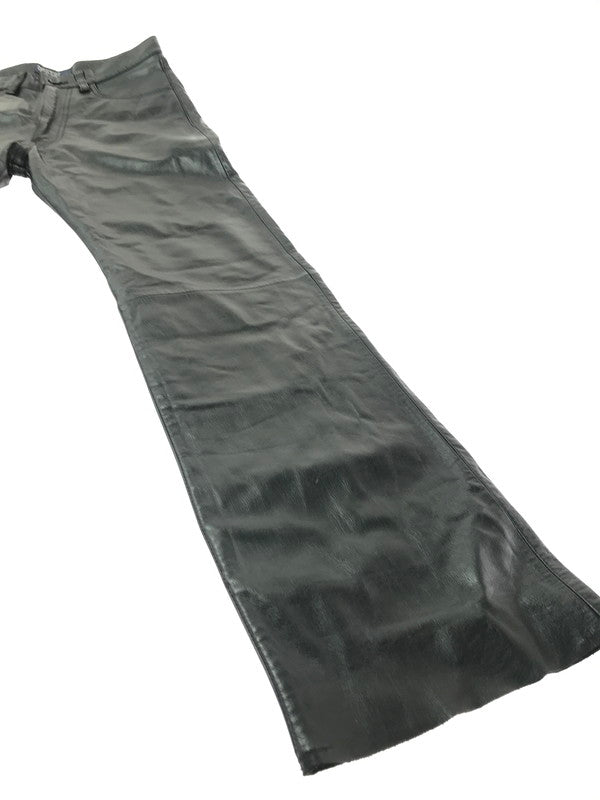【中古品】【メンズ】 POLO RALPH LAUREN ポロ ラルフローレン LEATHER PANTS レザー パンツ 157-261009-ty-01-tagh サイズ：M カラー：ブラック 万代Net店