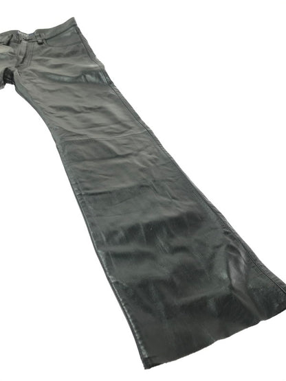 【中古品】【メンズ】 POLO RALPH LAUREN ポロ ラルフローレン LEATHER PANTS レザー パンツ 157-261009-ty-01-tagh サイズ：M カラー：ブラック 万代Net店