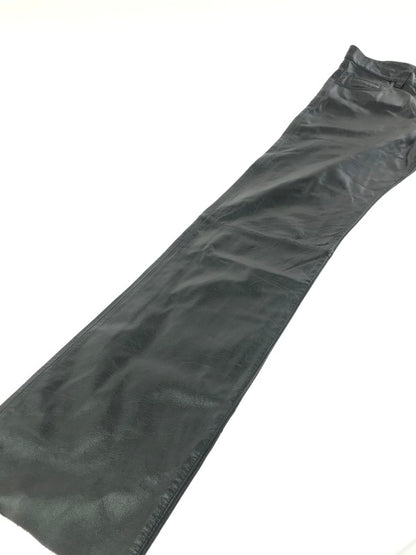 【中古品】【メンズ】 POLO RALPH LAUREN ポロ ラルフローレン LEATHER PANTS レザー パンツ 157-261009-ty-01-tagh サイズ：M カラー：ブラック 万代Net店
