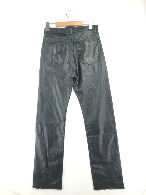 【中古品】【メンズ】 POLO RALPH LAUREN ポロ ラルフローレン LEATHER PANTS レザー パンツ 157-261009-ty-01-tagh サイズ：M カラー：ブラック 万代Net店