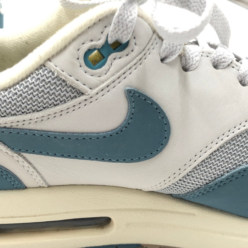 【中古品】【メンズ】 NIKE ナイキ×PATTA パタ AIR MAX 1 / P DH1348-004 エアマックス 1 スニーカー 靴 160-261005-na-52-tagh サイズ：27.5cm US 9.5 カラー：METALLIC SILVER/NOISE AQUA 万代Net店