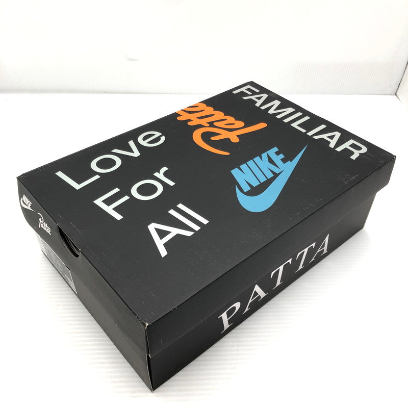 【中古品】【メンズ】 NIKE ナイキ×PATTA パタ AIR MAX 1 / P DH1348-004 エアマックス 1 スニーカー 靴 160-261005-na-52-tagh サイズ：27.5cm US 9.5 カラー：METALLIC SILVER/NOISE AQUA 万代Net店