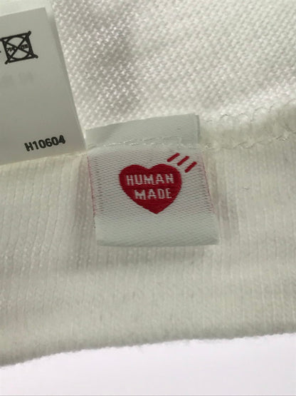 【中古品】【メンズ】 HUMAN MADE ヒューマンメード COLLEGE PRINT S/S TEE カレッジ プリント SS Ｔシャツ 142-261009-ty-06-tagh サイズ：2XL カラー：ホワイト 万代Net店
