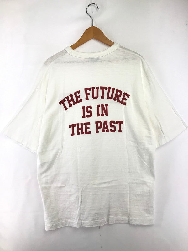 【中古品】【メンズ】 HUMAN MADE ヒューマンメード COLLEGE PRINT S/S TEE カレッジ プリント SS Ｔシャツ 142-261009-ty-06-tagh サイズ：2XL カラー：ホワイト 万代Net店