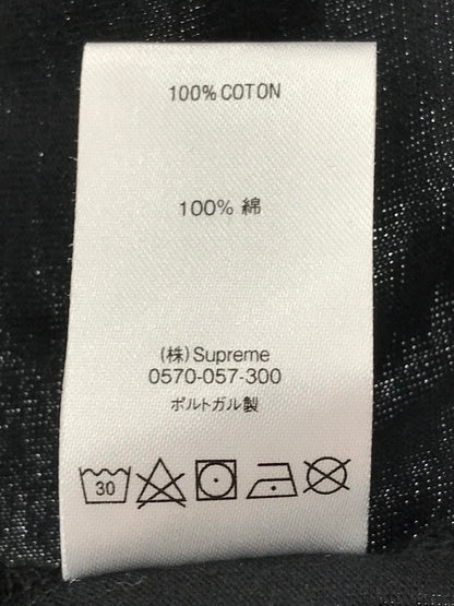【中古品】【メンズ】 SUPREME シュプリーム FAMOUS SINCE 1994 S/S TEE フロント デザイン ショートスリーブ Tシャツ トップス 半袖Tシャツ 149-261001-rt-03-tagh サイズ：M カラー：ブラック 万代Net店