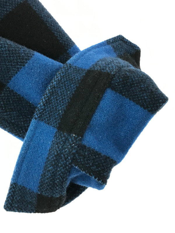 【中古品】【メンズ】 MARBLES マーブルズ BUFFALO CHECK JACKET BLUE MJK-A1508 バッファロー チェック ジャケット アウター 145-261002-rt-06-tagh サイズ：L カラー：ブルー 万代Net店
