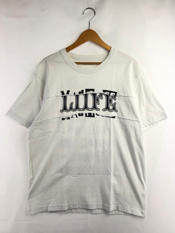 【中古品】【メンズ】 SACAI サカイ 21SS ARCHIVE MIX T-SHIRT WHITE 21-0180S アーカイブ ミックス Tシャツ 半袖Tシャツ トップス 142-261002-rt-11-tagh サイズ：4 カラー：ホワイト 万代Net店