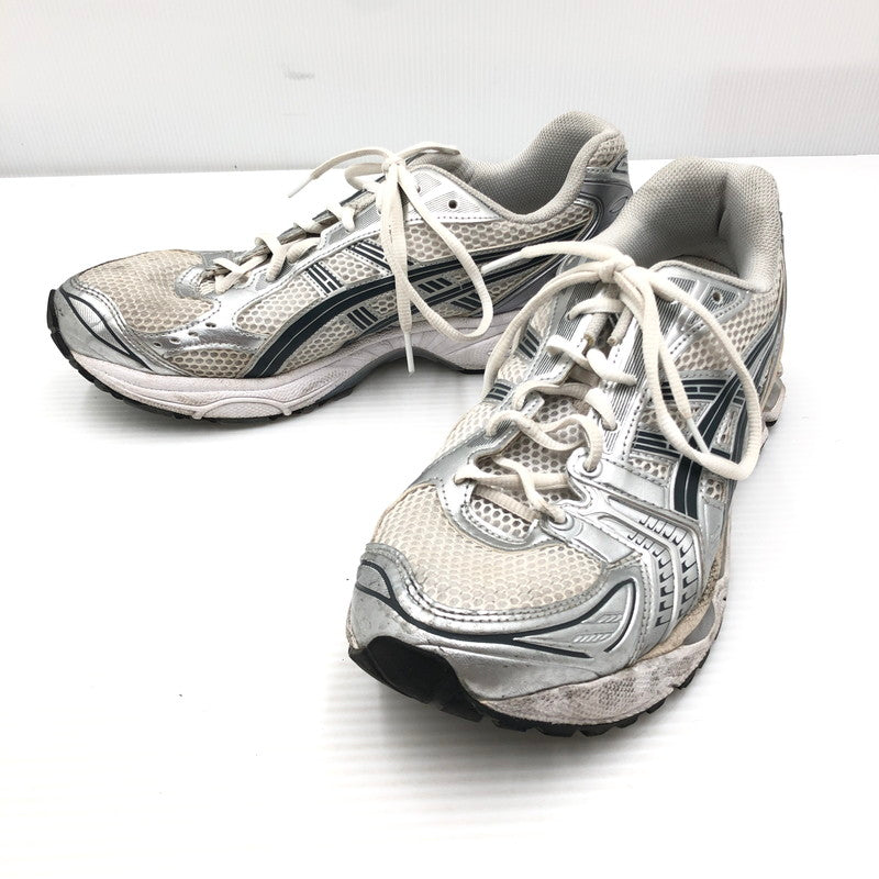 【中古品】【メンズ】 ASICS アシックス GEL-KAYANO 14 SNEAKER F580625 ゲルカヤノ フォーティーン スニーカー 靴 162-261006-ty-03-tag サイズ：28cm/US10 カラー：シルバー 万代Net店