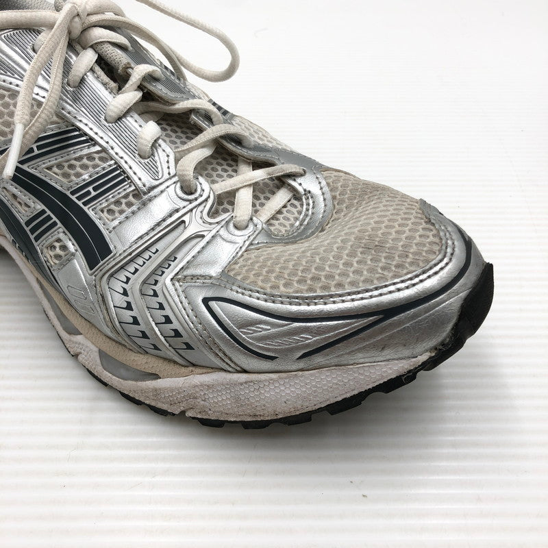 【中古品】【メンズ】 ASICS アシックス GEL-KAYANO 14 SNEAKER F580625 ゲルカヤノ フォーティーン スニーカー 靴 162-261006-ty-03-tag サイズ：28cm/US10 カラー：シルバー 万代Net店