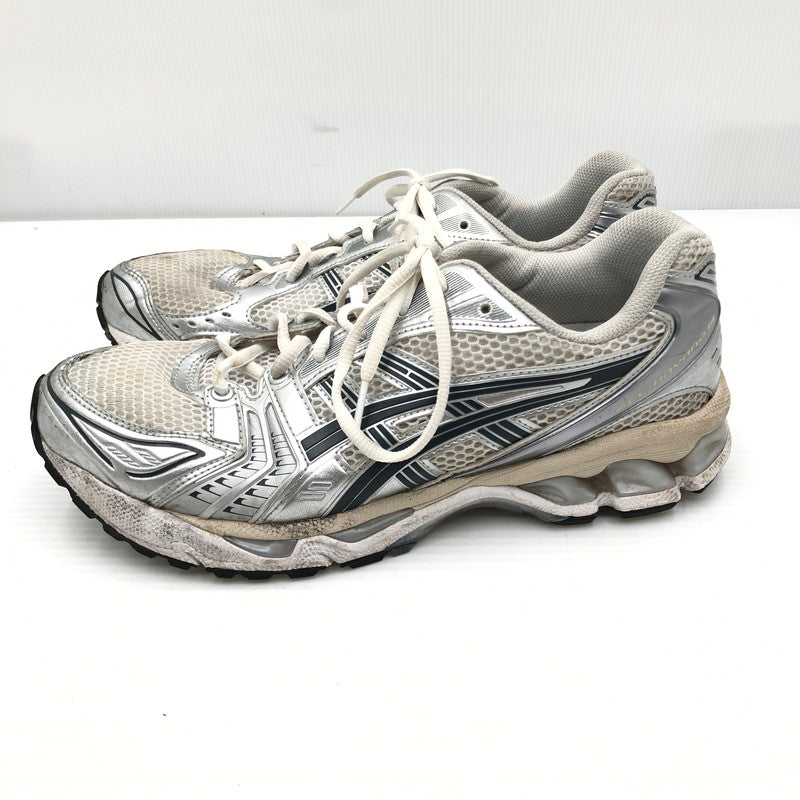 【中古品】【メンズ】 ASICS アシックス GEL-KAYANO 14 SNEAKER F580625 ゲルカヤノ フォーティーン スニーカー 靴 162-261006-ty-03-tag サイズ：28cm/US10 カラー：シルバー 万代Net店