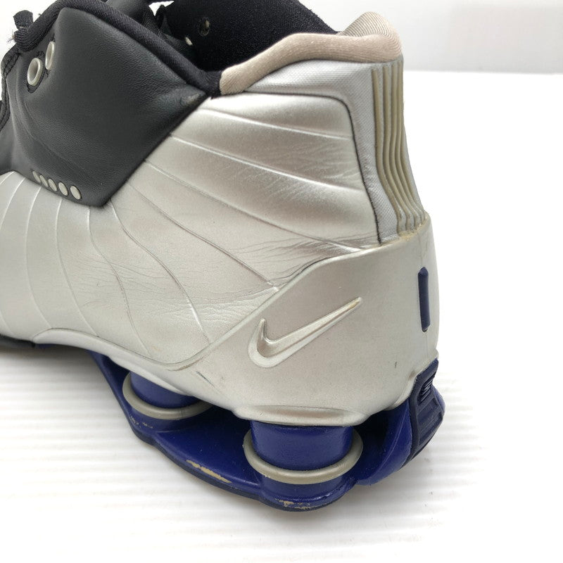 【現状渡し品】【メンズ】 NIKE ナイキ SHOX BB4 AT7843-001 ショックス スニーカー 靴 160-261005-na-43-tagh サイズ：27.5cm US 9.5 カラー：BLACK/METALLIC SILVER-LAPIS 万代Net店