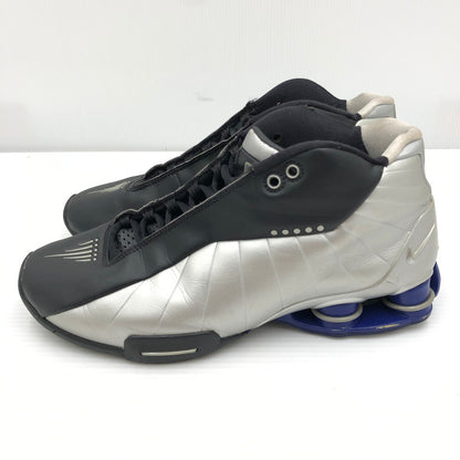【現状渡し品】【メンズ】 NIKE ナイキ SHOX BB4 AT7843-001 ショックス スニーカー 靴 160-261005-na-43-tagh サイズ：27.5cm US 9.5 カラー：BLACK/METALLIC SILVER-LAPIS 万代Net店