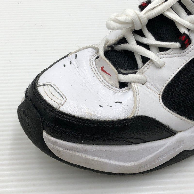 【中古品】【メンズ】 NIKE ナイキ AIR MONARCH 4 415445-101 エア モナーク4 スニーカー 靴 160-261005-na-47-tagh サイズ：27.5cm US 9.5 カラー：WHITE/BLACK 万代Net店