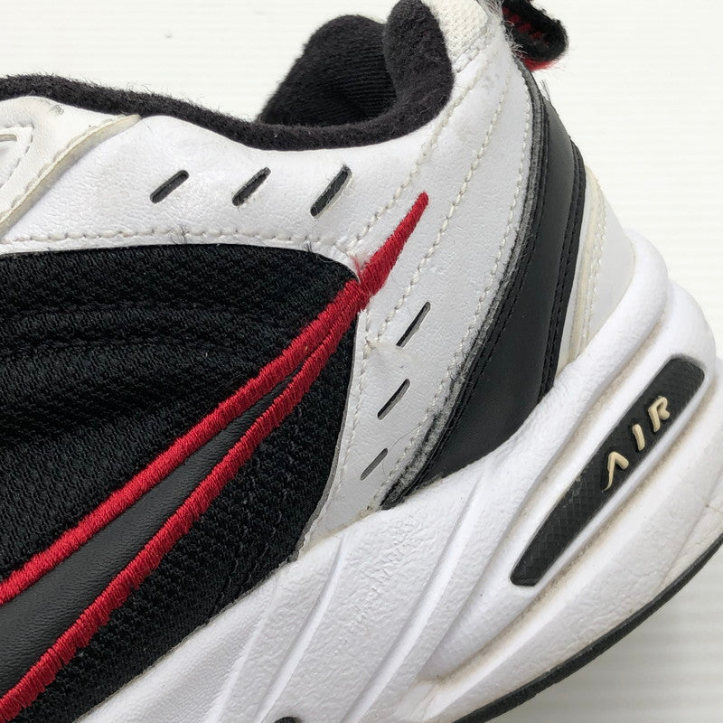 【中古品】【メンズ】 NIKE ナイキ AIR MONARCH 4 415445-101 エア モナーク4 スニーカー 靴 160-261005-na-47-tagh サイズ：27.5cm US 9.5 カラー：WHITE/BLACK 万代Net店
