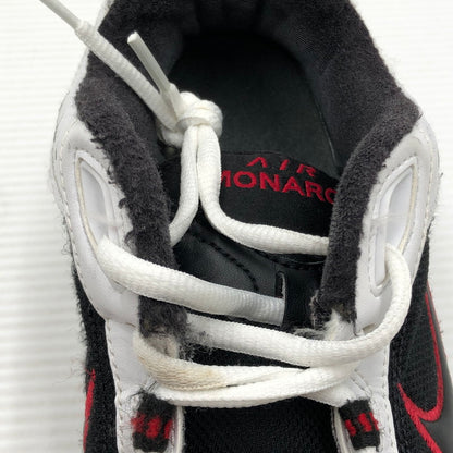 【中古品】【メンズ】 NIKE ナイキ AIR MONARCH 4 415445-101 エア モナーク4 スニーカー 靴 160-261005-na-47-tagh サイズ：27.5cm US 9.5 カラー：WHITE/BLACK 万代Net店