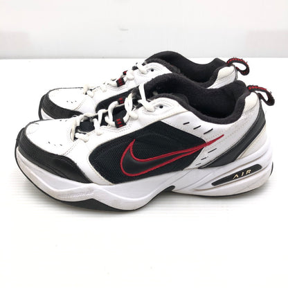 【中古品】【メンズ】 NIKE ナイキ AIR MONARCH 4 415445-101 エア モナーク4 スニーカー 靴 160-261005-na-47-tagh サイズ：27.5cm US 9.5 カラー：WHITE/BLACK 万代Net店