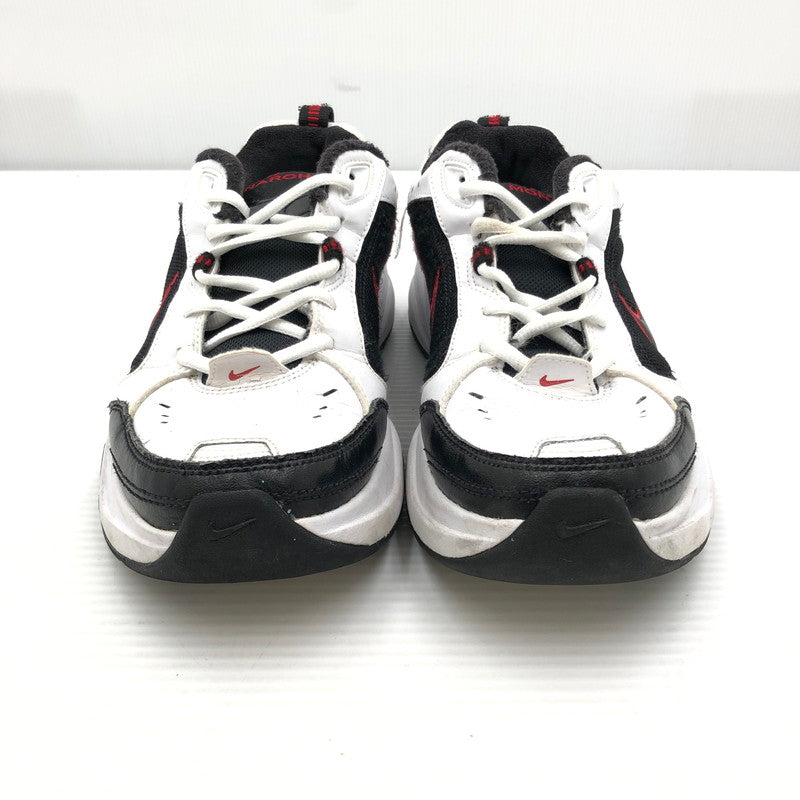 【中古品】【メンズ】 NIKE ナイキ AIR MONARCH 4 415445-101 エア モナーク4 スニーカー 靴 160-261005-na-47-tagh サイズ：27.5cm US 9.5 カラー：WHITE/BLACK 万代Net店