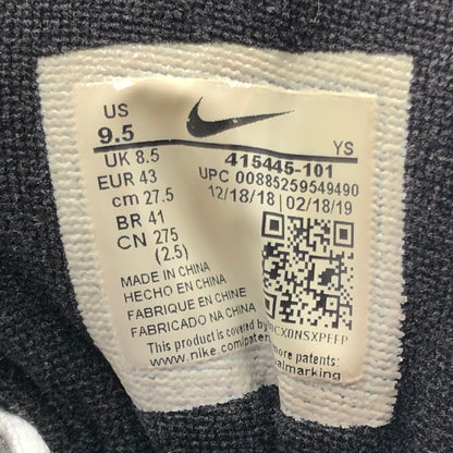 【中古品】【メンズ】 NIKE ナイキ AIR MONARCH 4 415445-101 エア モナーク4 スニーカー 靴 160-261005-na-47-tagh サイズ：27.5cm US 9.5 カラー：WHITE/BLACK 万代Net店