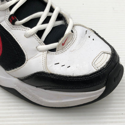 【中古品】【メンズ】 NIKE ナイキ AIR MONARCH 4 415445-101 エア モナーク4 スニーカー 靴 160-261005-na-47-tagh サイズ：27.5cm US 9.5 カラー：WHITE/BLACK 万代Net店
