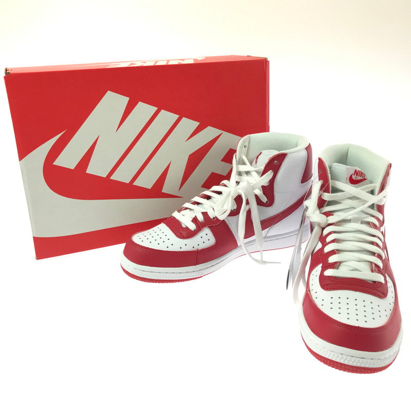 【中古美品】【メンズ】 NIKE ナイキ ERMINATOR HIGH FJ4454-100 ターミネーター ハイ スニーカー 靴 160-261003-na-14-tagh サイズ：26cm US 8 カラー：WHITE/UNIVERSITY RED 万代Net店
