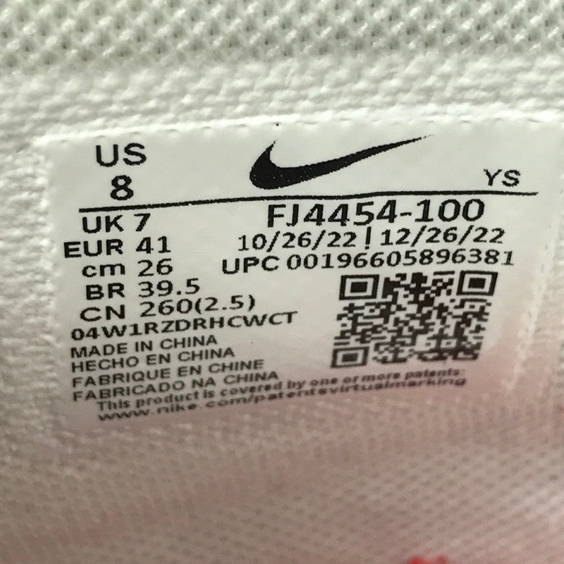 【中古美品】【メンズ】 NIKE ナイキ ERMINATOR HIGH FJ4454-100 ターミネーター ハイ スニーカー 靴 160-261003-na-14-tagh サイズ：26cm US 8 カラー：WHITE/UNIVERSITY RED 万代Net店