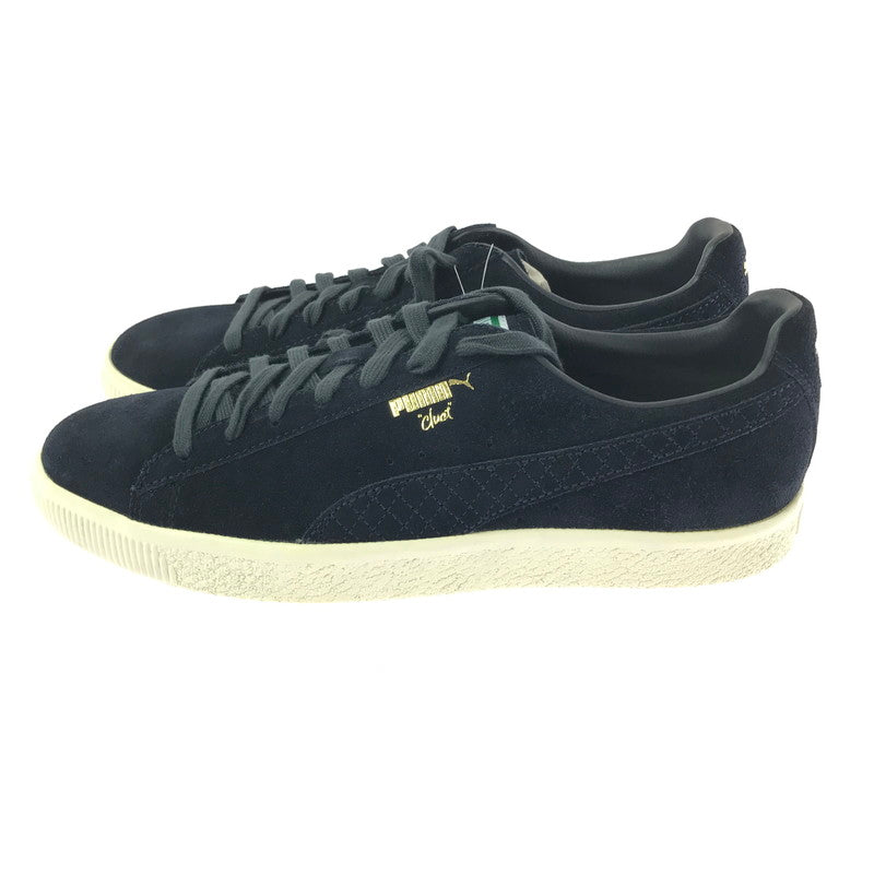 【中古美品】【メンズ】 PUMA プーマ CLYDE SNEAKER 365818 01 クライド スニーカー 靴 162-261003-na-19-tagh サイズ：27.5cm US 9.5 カラー：NAVY/GOLD 万代Net店