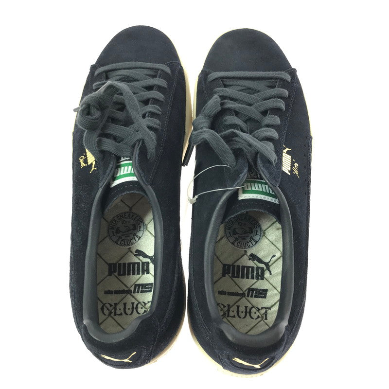 【中古美品】【メンズ】 PUMA プーマ CLYDE SNEAKER 365818 01 クライド スニーカー 靴 162-261003-na-19-tagh サイズ：27.5cm US 9.5 カラー：NAVY/GOLD 万代Net店