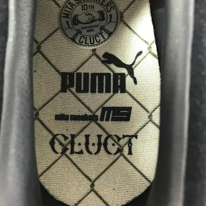 【中古美品】【メンズ】 PUMA プーマ CLYDE SNEAKER 365818 01 クライド スニーカー 靴 162-261003-na-19-tagh サイズ：27.5cm US 9.5 カラー：NAVY/GOLD 万代Net店