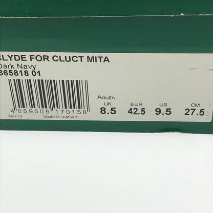 【中古美品】【メンズ】 PUMA プーマ CLYDE SNEAKER 365818 01 クライド スニーカー 靴 162-261003-na-19-tagh サイズ：27.5cm US 9.5 カラー：NAVY/GOLD 万代Net店
