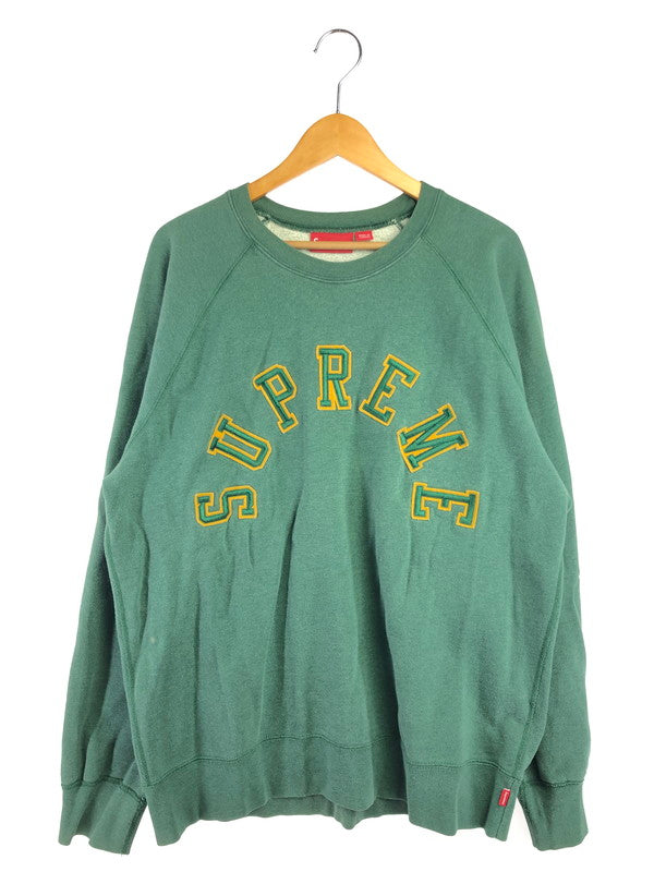 【現状渡し品】【メンズ】 SUPREME シュプリーム 12AW ARC LOGO SWEAT 12年秋冬 アーチロゴ スウェット トレーナー トップス 149-201023-ty-24-tagh サイズ：XL カラー：グリーン 万代Net店