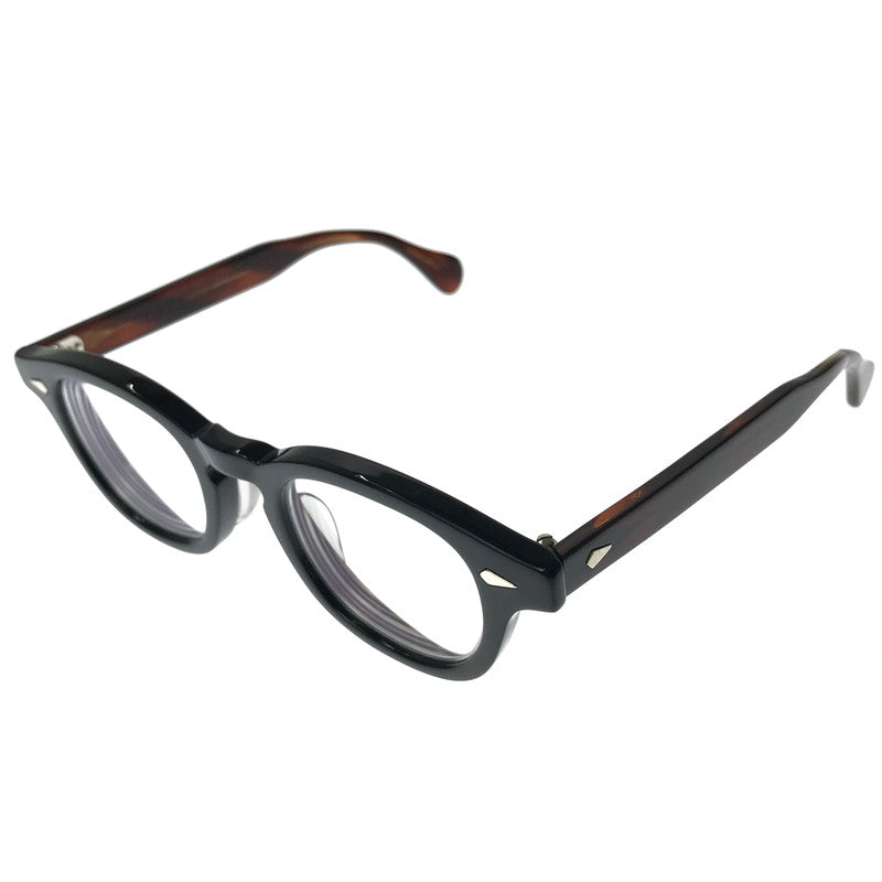 【現状渡し品】【メンズ】 JULIUS TART OPTICAL ジュリアス タート オプティカル × 蒲池眼鏡舗 AR 眼鏡 アイウェア アクセサリー 度入り 203-261007-na-06-tagh カラー：ブラウン 万代Net店