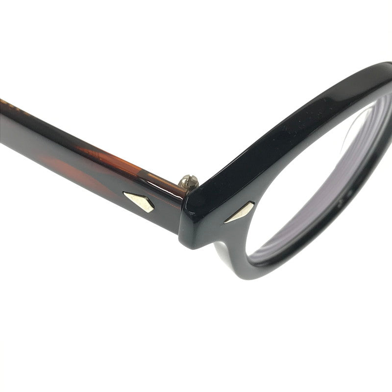 【現状渡し品】【メンズ】 JULIUS TART OPTICAL ジュリアス タート オプティカル × 蒲池眼鏡舗 AR 眼鏡 アイウェア アクセサリー 度入り 203-261007-na-06-tagh カラー：ブラウン 万代Net店