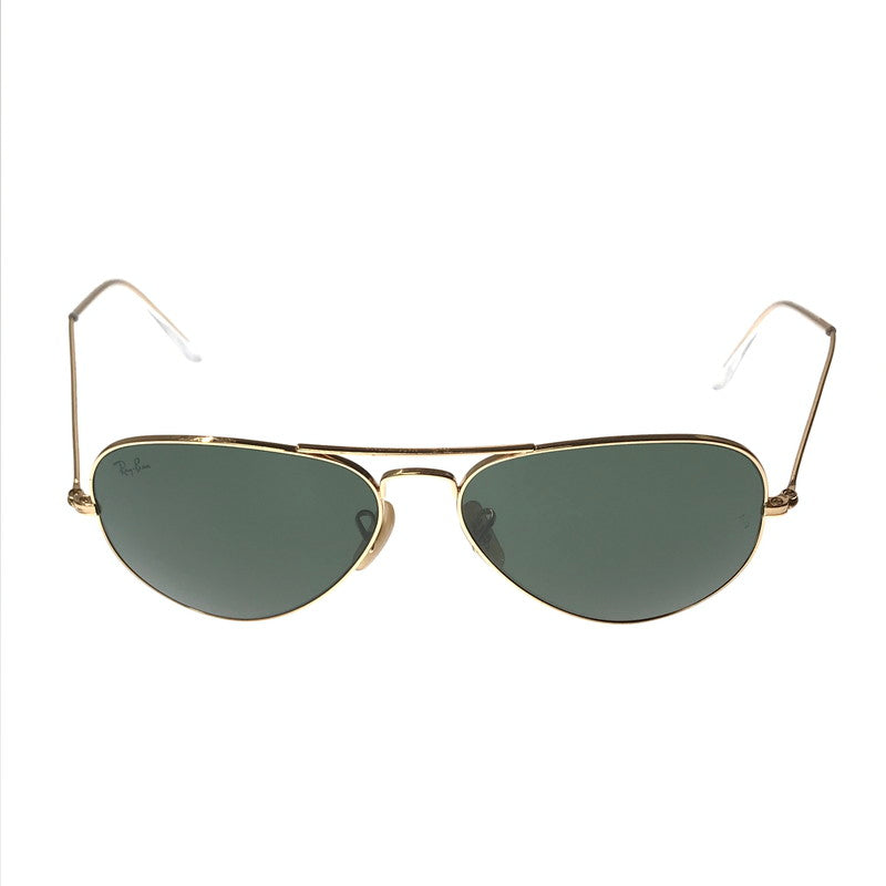 【現状渡し品】【メンズ】 RAY-BAN レイバン AVIATOR RB3025 アビエーター サングラス アイウェア アクセサリー 203-261007-na-04-tagh サイズ：58□14 135 カラー：ゴールド 万代Net店
