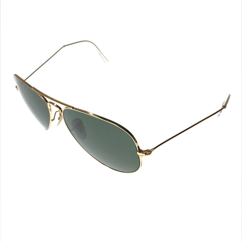 【現状渡し品】【メンズ】 RAY-BAN レイバン AVIATOR RB3025 アビエーター サングラス アイウェア アクセサリー 203-261007-na-04-tagh サイズ：58□14 135 カラー：ゴールド 万代Net店