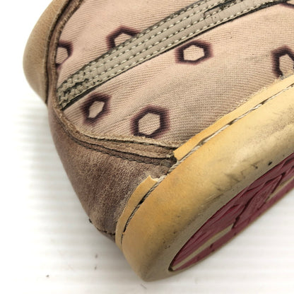【現状渡し品】【メンズ】 ONITSUKA TIGER オニツカタイガー SECK DESIGN SNEAKERS THN842 セック デザイン スニーカー 靴 163-261006-ty-06-tag サイズ：26cm/US8 カラー：サンドカラー 万代Net店