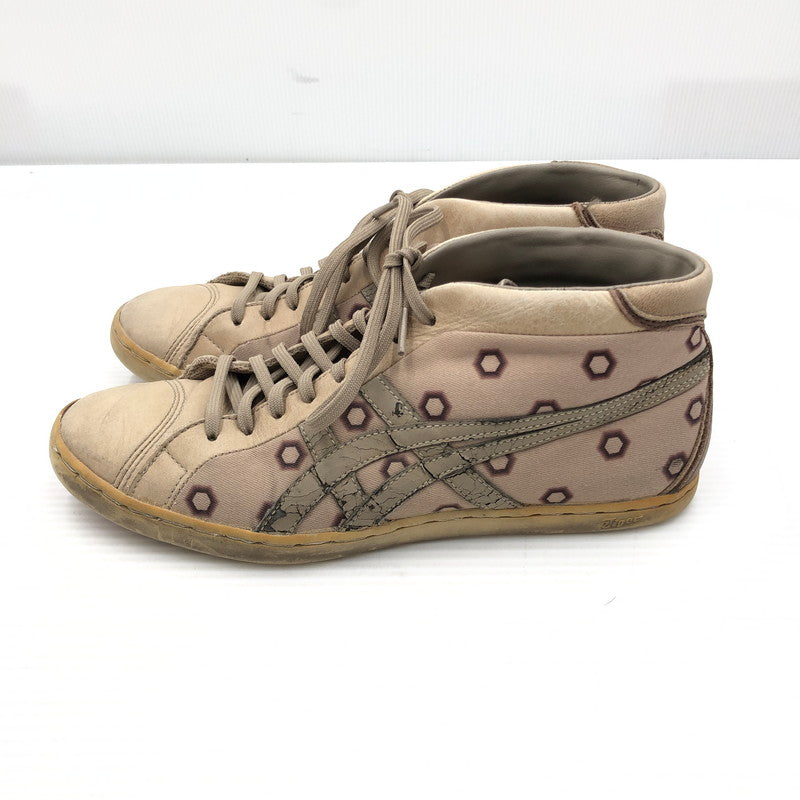 【現状渡し品】【メンズ】 ONITSUKA TIGER オニツカタイガー SECK DESIGN SNEAKERS THN842 セック デザイン スニーカー 靴 163-261006-ty-06-tag サイズ：26cm/US8 カラー：サンドカラー 万代Net店