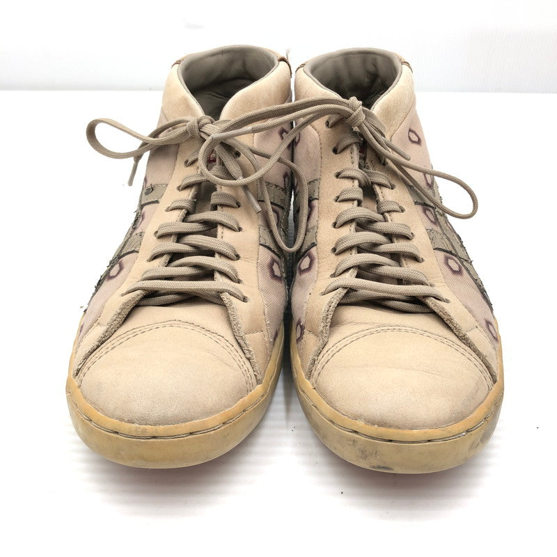 【現状渡し品】【メンズ】 ONITSUKA TIGER オニツカタイガー SECK DESIGN SNEAKERS THN842 セック デザイン スニーカー 靴 163-261006-ty-06-tag サイズ：26cm/US8 カラー：サンドカラー 万代Net店