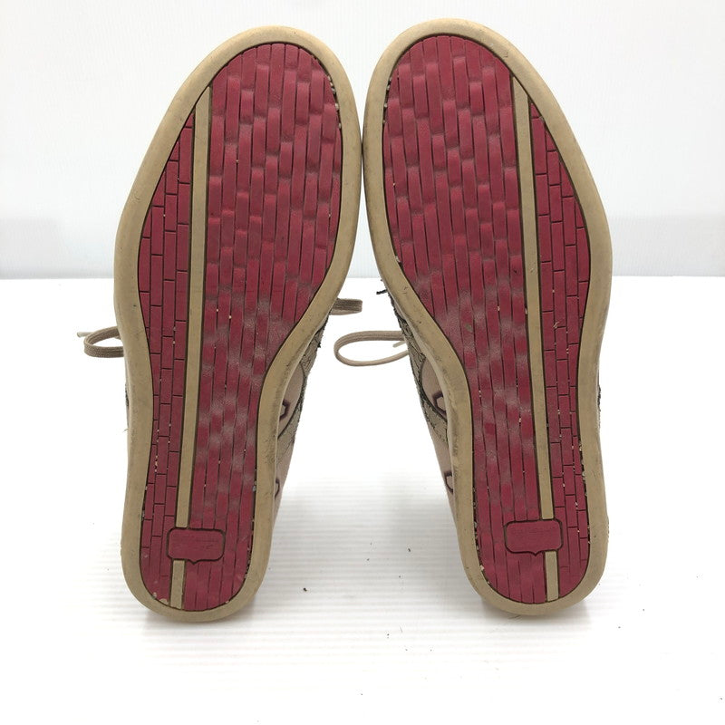【現状渡し品】【メンズ】 ONITSUKA TIGER オニツカタイガー SECK DESIGN SNEAKERS THN842 セック デザイン スニーカー 靴 163-261006-ty-06-tag サイズ：26cm/US8 カラー：サンドカラー 万代Net店