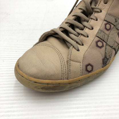 【現状渡し品】【メンズ】 ONITSUKA TIGER オニツカタイガー SECK DESIGN SNEAKERS THN842 セック デザイン スニーカー 靴 163-261006-ty-06-tag サイズ：26cm/US8 カラー：サンドカラー 万代Net店