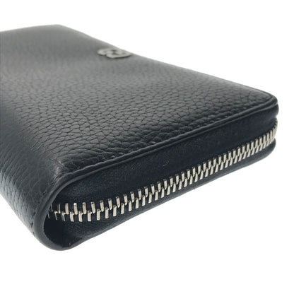 【中古品】【メンズ】 GUCCI グッチ ZIP AROUND LONG LEATHER WALLET 473928 ジップアラウンド ロングウォレット 長財布 181-261013-na-23-tagh カラー：ブラック 万代Net店