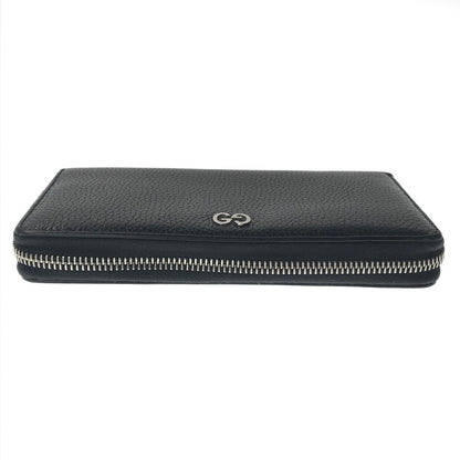 【中古品】【メンズ】 GUCCI グッチ ZIP AROUND LONG LEATHER WALLET 473928 ジップアラウンド ロングウォレット 長財布 181-261013-na-23-tagh カラー：ブラック 万代Net店