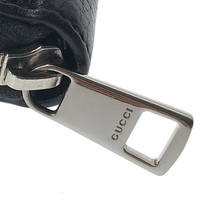 【中古品】【メンズ】 GUCCI グッチ ZIP AROUND LONG LEATHER WALLET 473928 ジップアラウンド ロングウォレット 長財布 181-261013-na-23-tagh カラー：ブラック 万代Net店