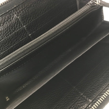 【中古品】【メンズ】 GUCCI グッチ ZIP AROUND LONG LEATHER WALLET 473928 ジップアラウンド ロングウォレット 長財布 181-261013-na-23-tagh カラー：ブラック 万代Net店